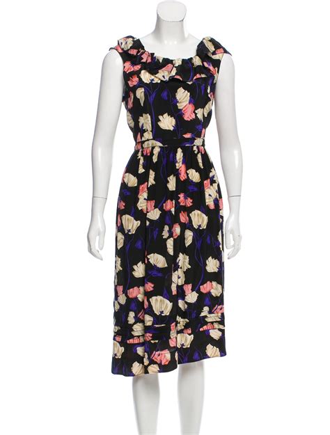 prada floral dress|prada dresses online store.